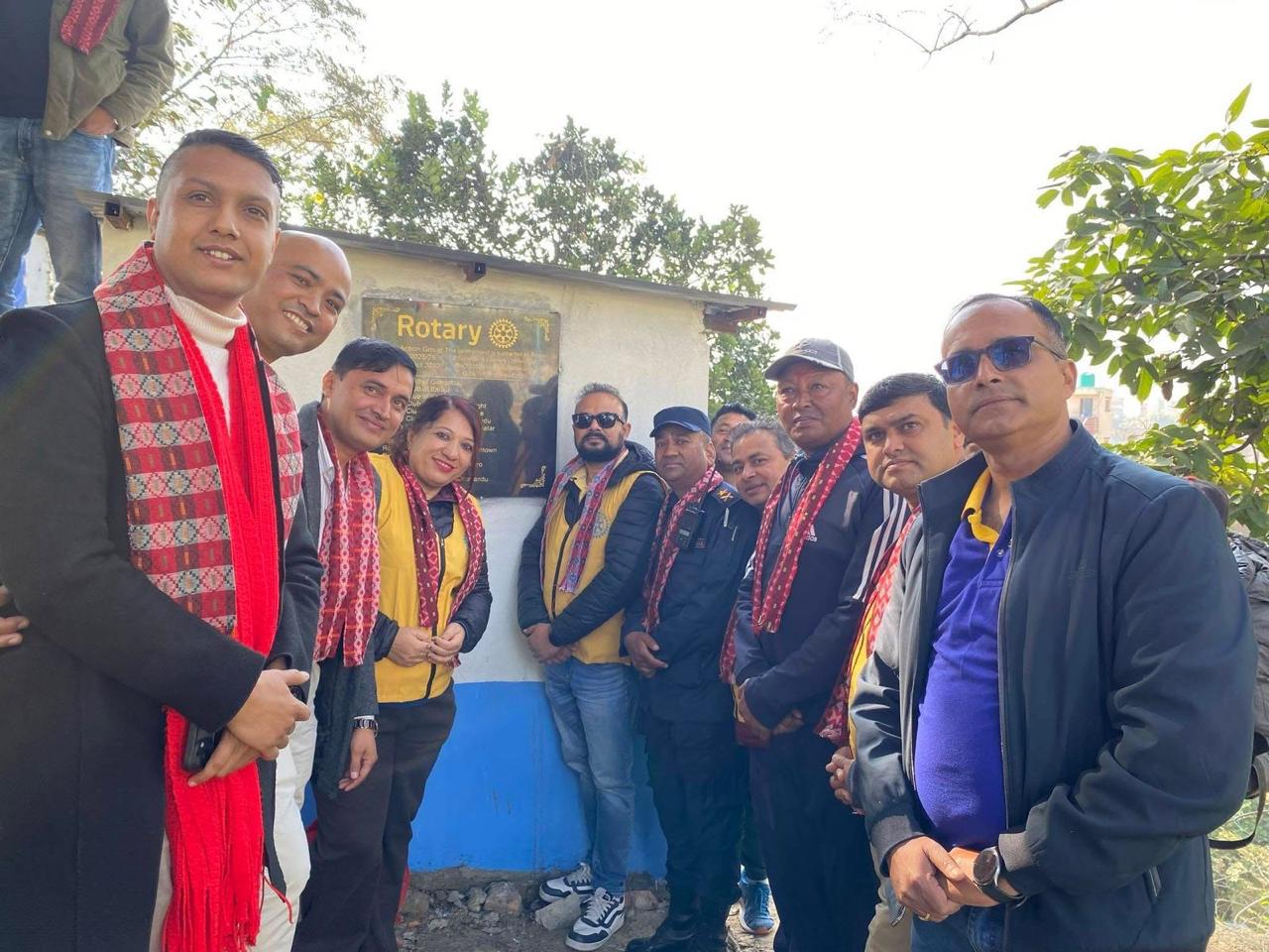 विश्व शौचालय दिवसको अवसरमा धर्मस्थली प्रहरी चौकीमा निर्माण